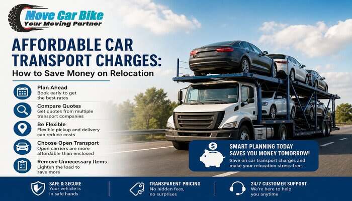 Affordable Car Transport Charges: How to Save Money on Relocation