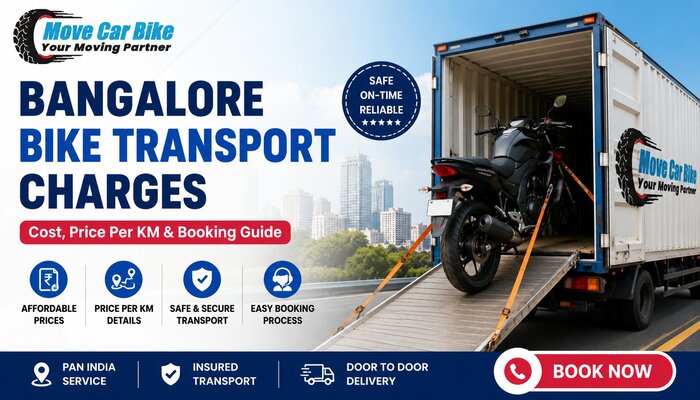 Bangalore Bike Transport Charges: Cost, Price Per KM & Booking Guide