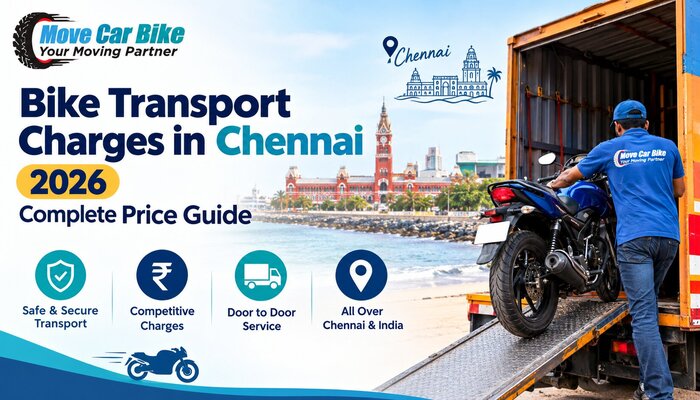 Bike Transport Charges in Chennai 2026: Complete Price Guide
