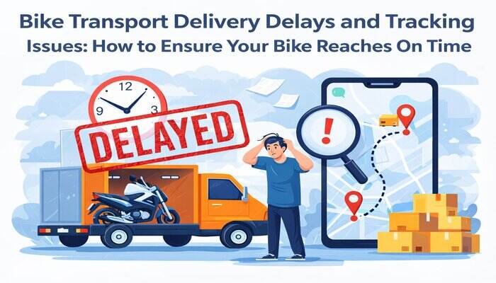 Bike Transport Delivery Delays and Tracking Issues: How to Ensure Your Bike Reaches On Time