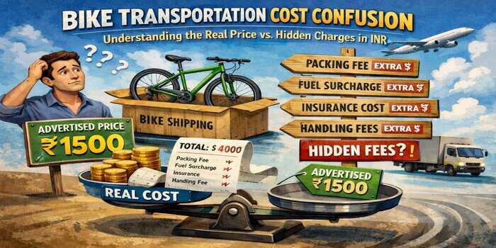 Bike Transportation Cost Confusion: Understanding the Real Price vs. Hidden Charges