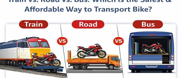 Train vs. Road vs. Bus Which Is the Safest & Affordable Way to Transport Bike