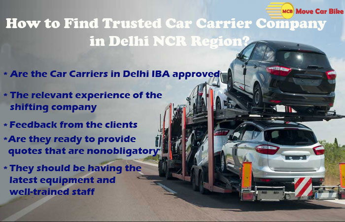 How to Find Trusted Car Carrier company in Delhi NCR Region How to Find Trusted Car Carrier company in Delhi NCR Region